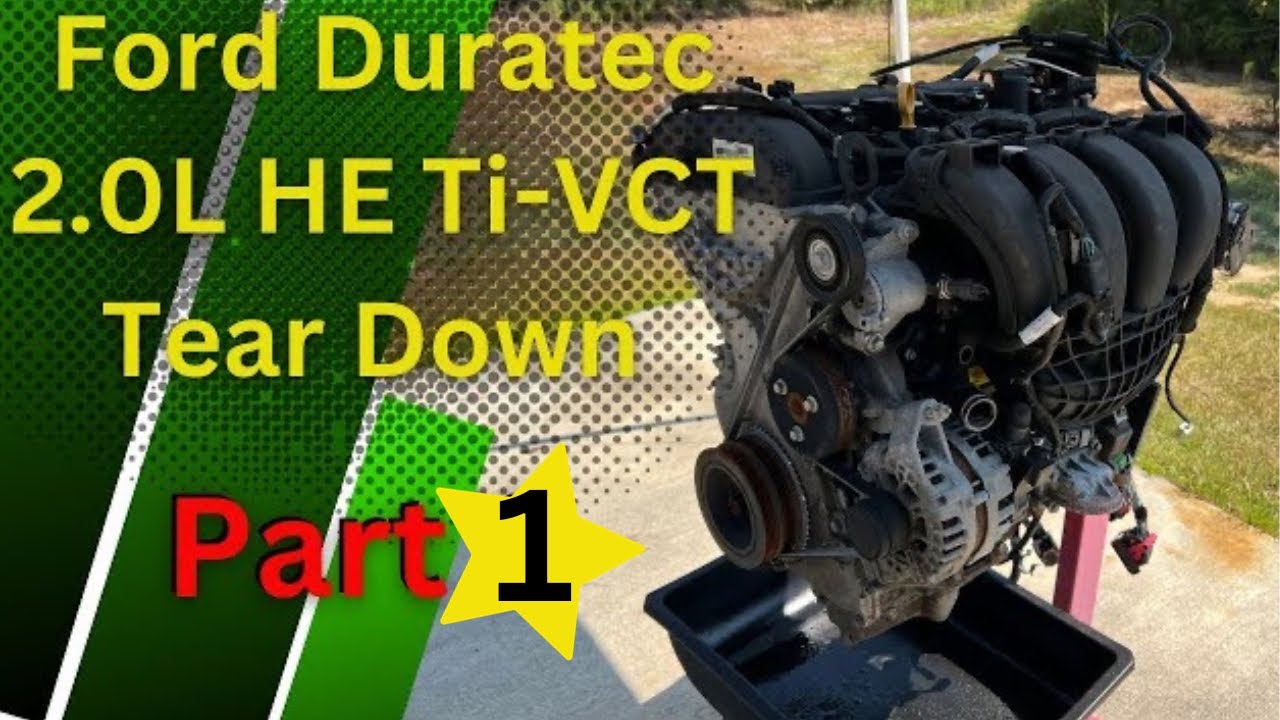 Двигатель Ford Duratec 2.0L HE Ti-VCT — разборка — часть 1