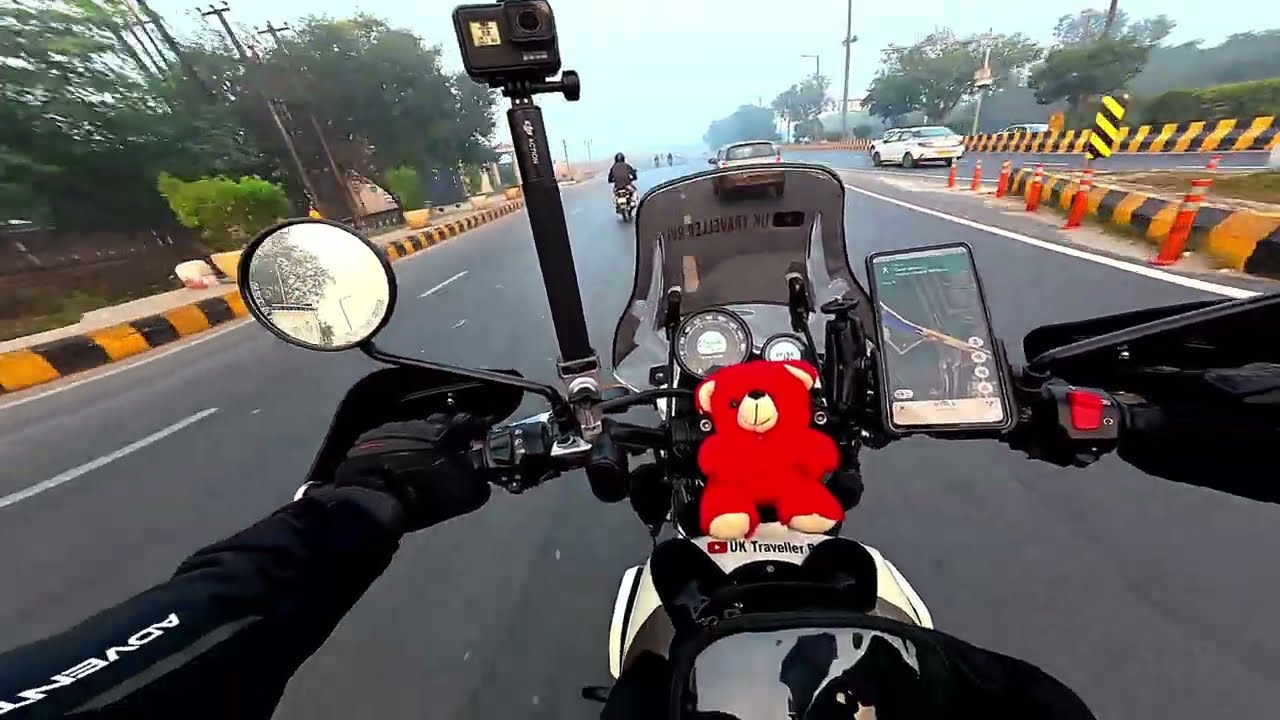 Delhi to Jim Corbett on a NEW Royal Enfield Scram 440 with New Seat