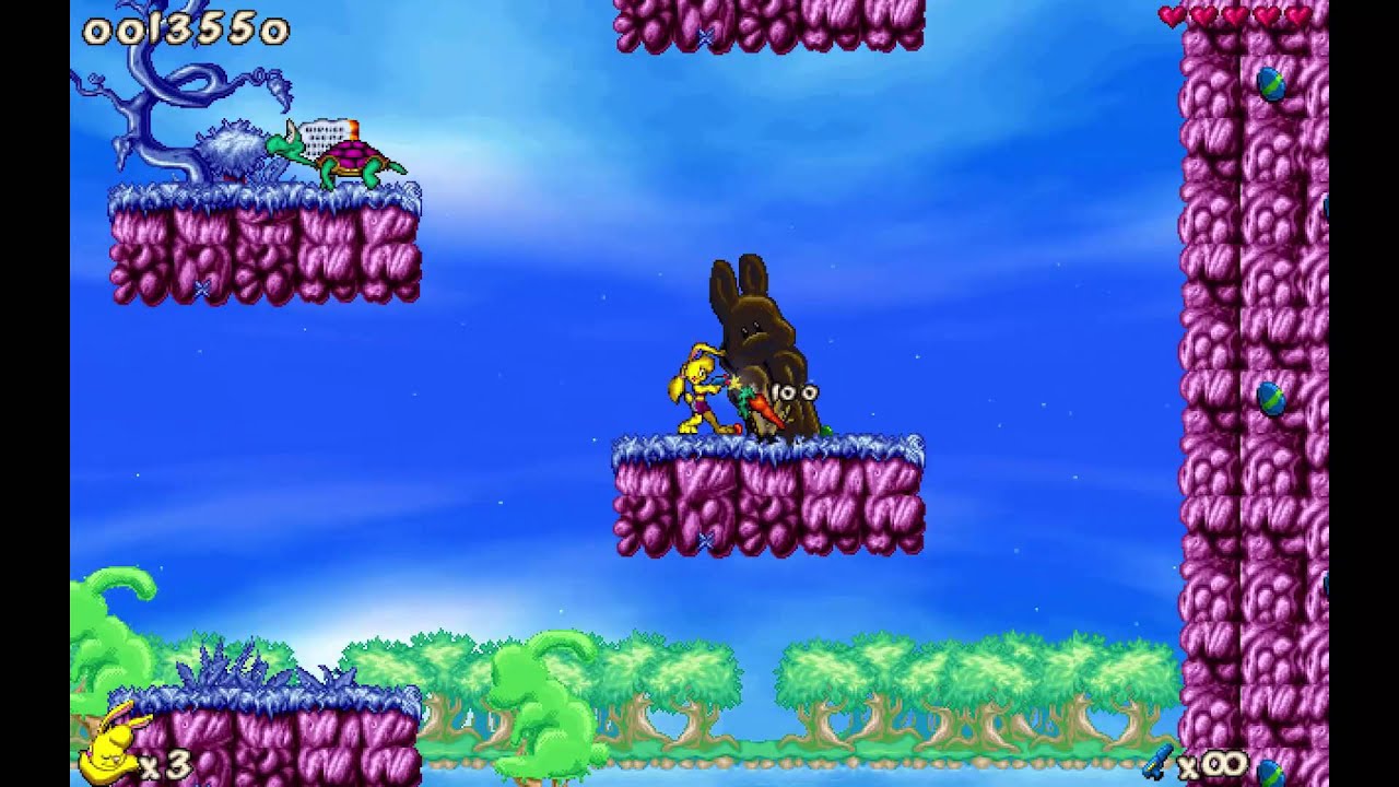 Jazz Jackrabbit 2 - The Secret Files: 01. Easter Bunny (1998) [WINDOWS]