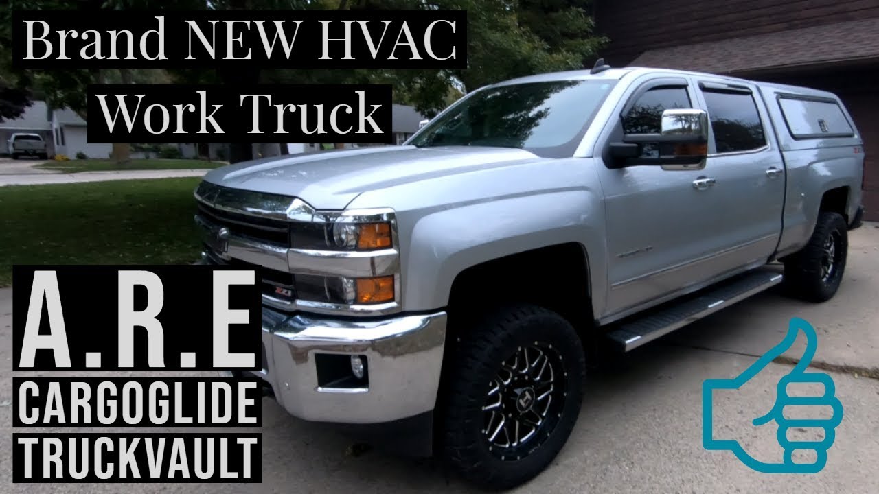 New HVAC Work Truck Project! Episode 2. ARE CX Evolve - Cargoglide - Truckvault