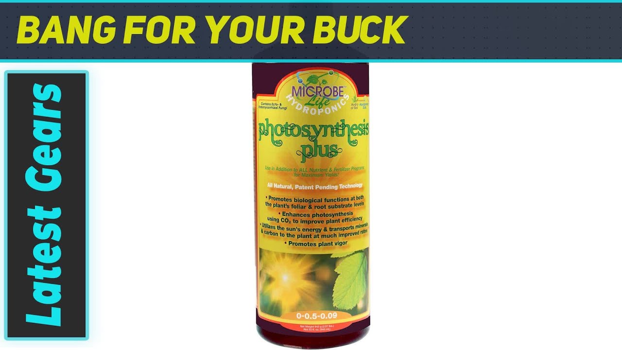 Microbe Life Hydroponics Premium Photosynthesis Plus: The Best Growth Enhancer for Hydroponics