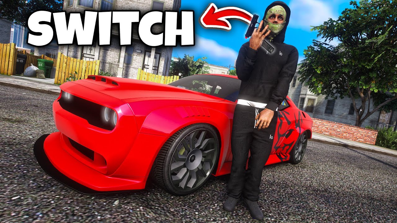 I ROBBED the GUN PLUG for a GLOCK SWITCH in GTA 5 RP..