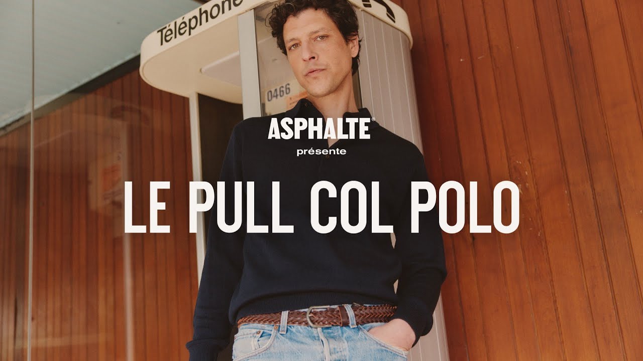 Le Pull Col Polo - ASPHALTE