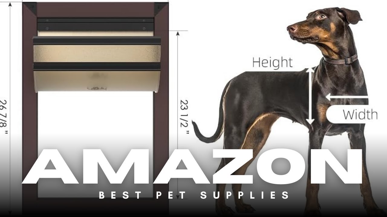 Rescumascer Aluminum XL Dog Door: Built for Giants! 🐕🚪 Review
