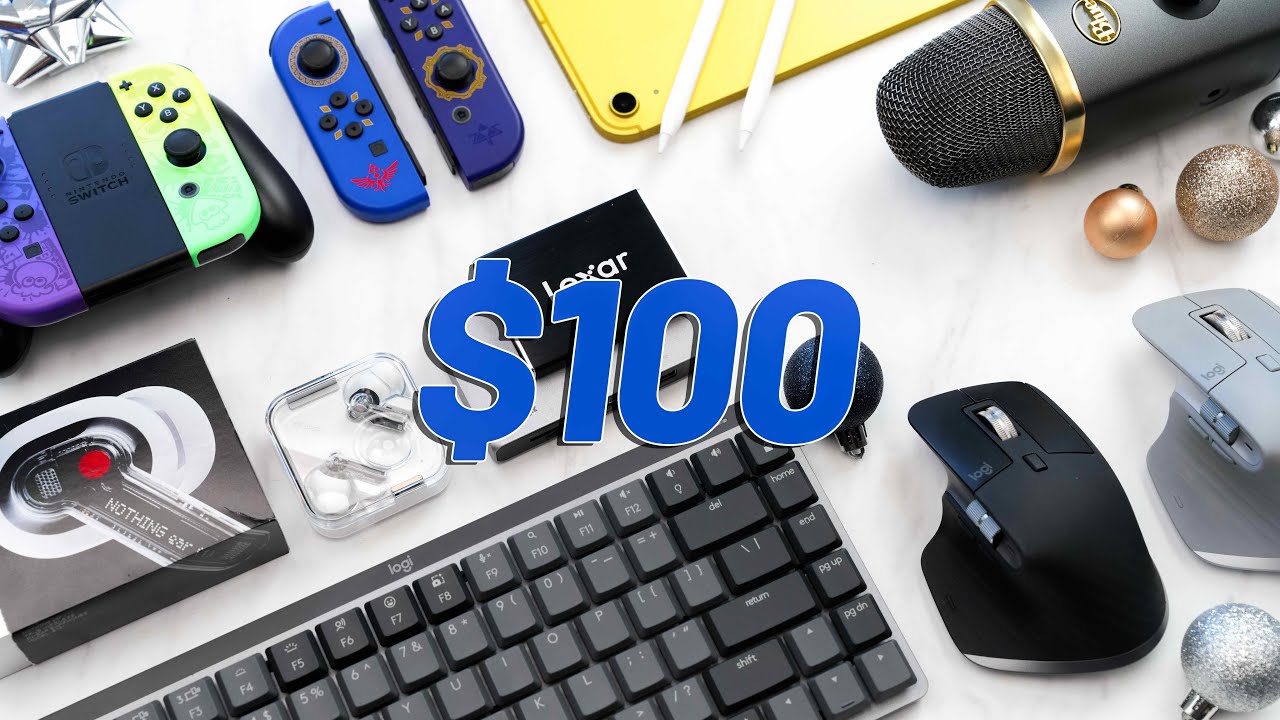 Best Tech Gifts UNDER $100 (2022 Gift Guide!)