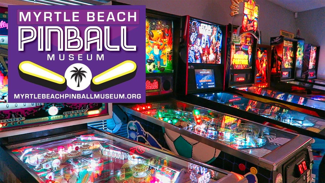 ЭКСКУРСИЯ В МУЗЕЙ ПИНБОЛА В МИРТЛ-БИЧ | ЧЕМ ЗАНЯТЬСЯ В МИРТЛ-БИЧ