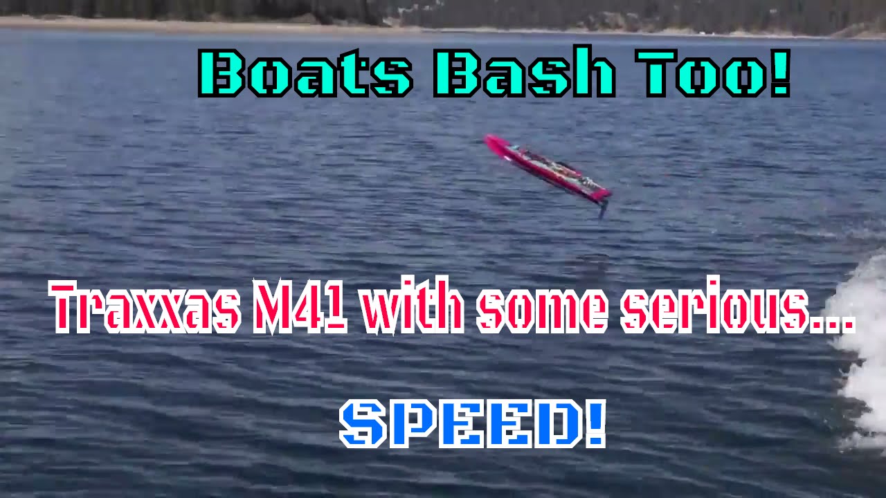 Traxxas M41 vs. Bayliner With 5.0 Mercruiser Multiport Injection