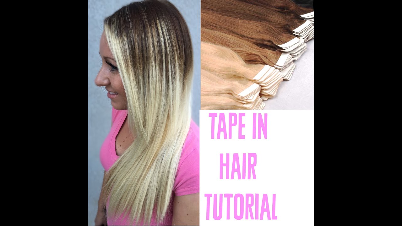 Tape In Extensions| How to Apply Tutorial|