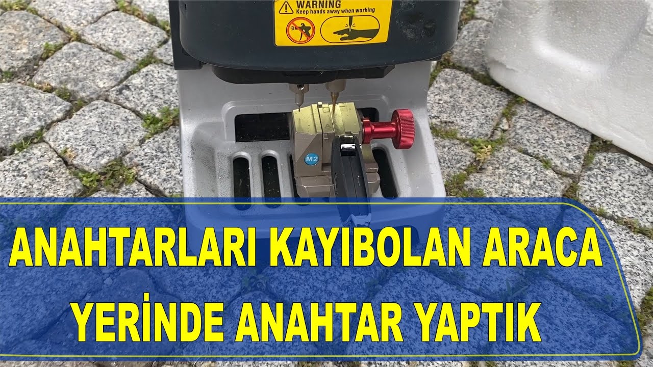 ANAHTARLARI KAYBOLAN ARACA YERİNDE ANAHTAR YAPTIK