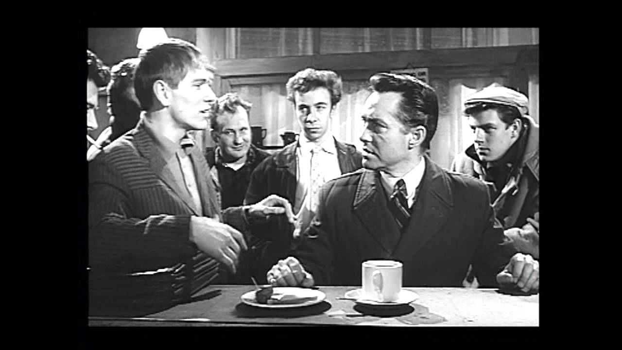 Never Let Go (1960) - Cummings (Richard Todd) confronts Tommy (Adam Faith)