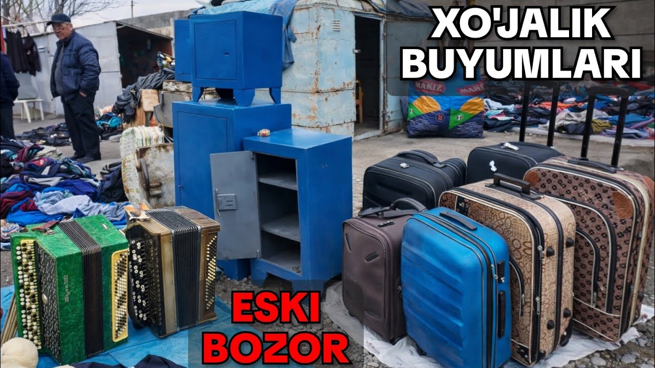 ARZON NARXLARDAGI XO‘JALIK BUYUMLARI. BARAXOLKA FARG'ONA 