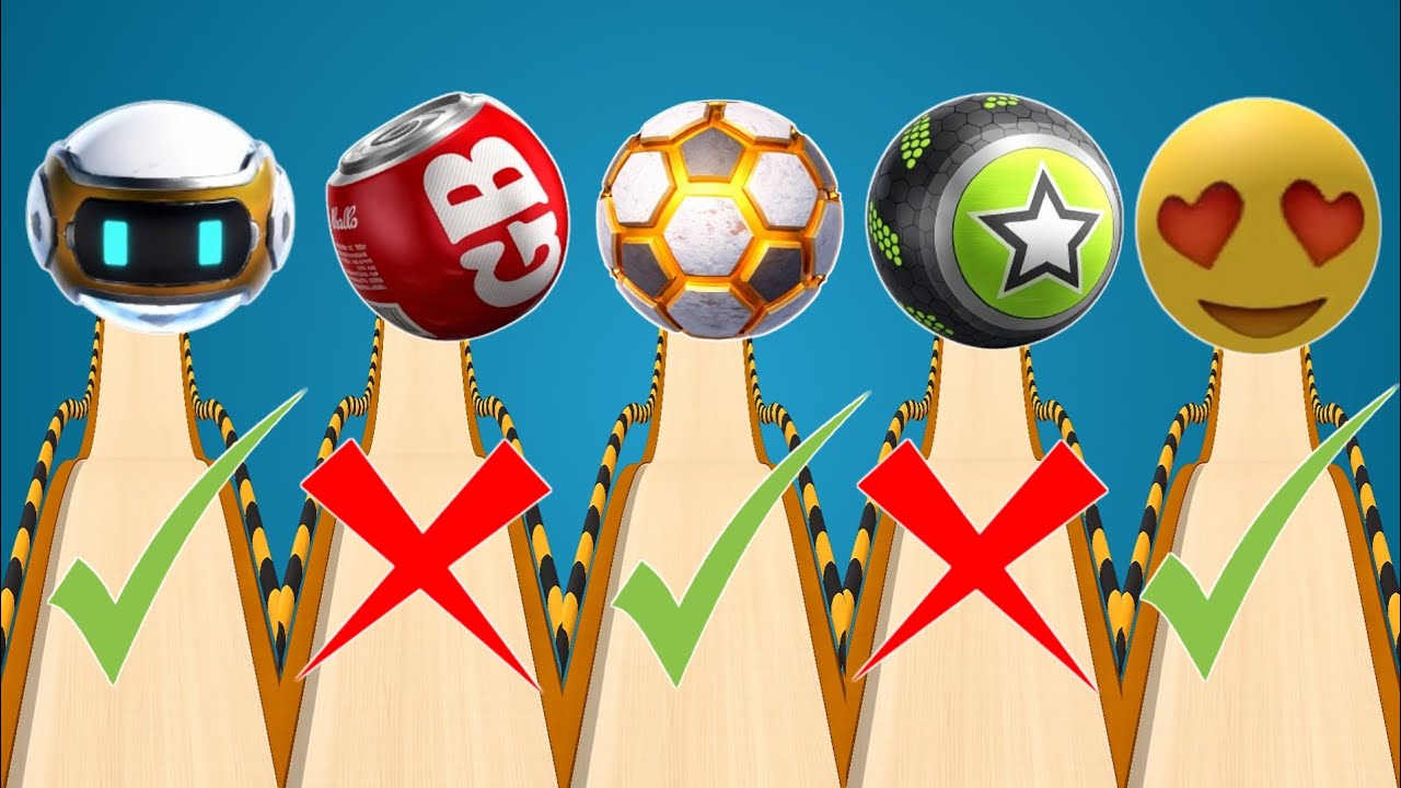 Going Balls Gameplay – Full Walkthrough Race🎮| Ball Gamer Pro