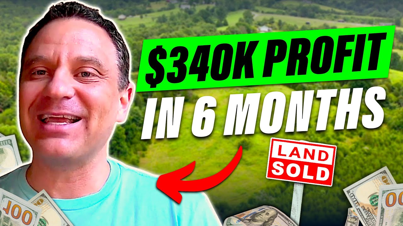 He's Building A $340,000 Land Flipping Business In ONLY 6 Months! (HERE'S HOW)