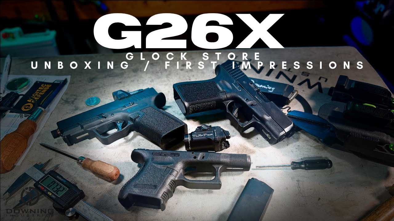 Glock 26X из магазина Glock: распаковка и первые впечатления