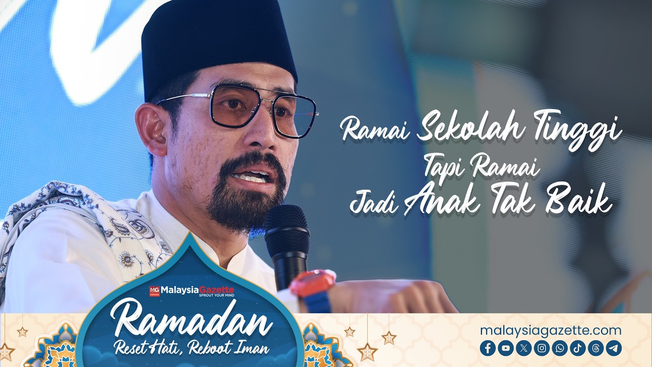 Ramai Sekolah Tinggi Tapi Ramai Jadi Anak Tak Baik