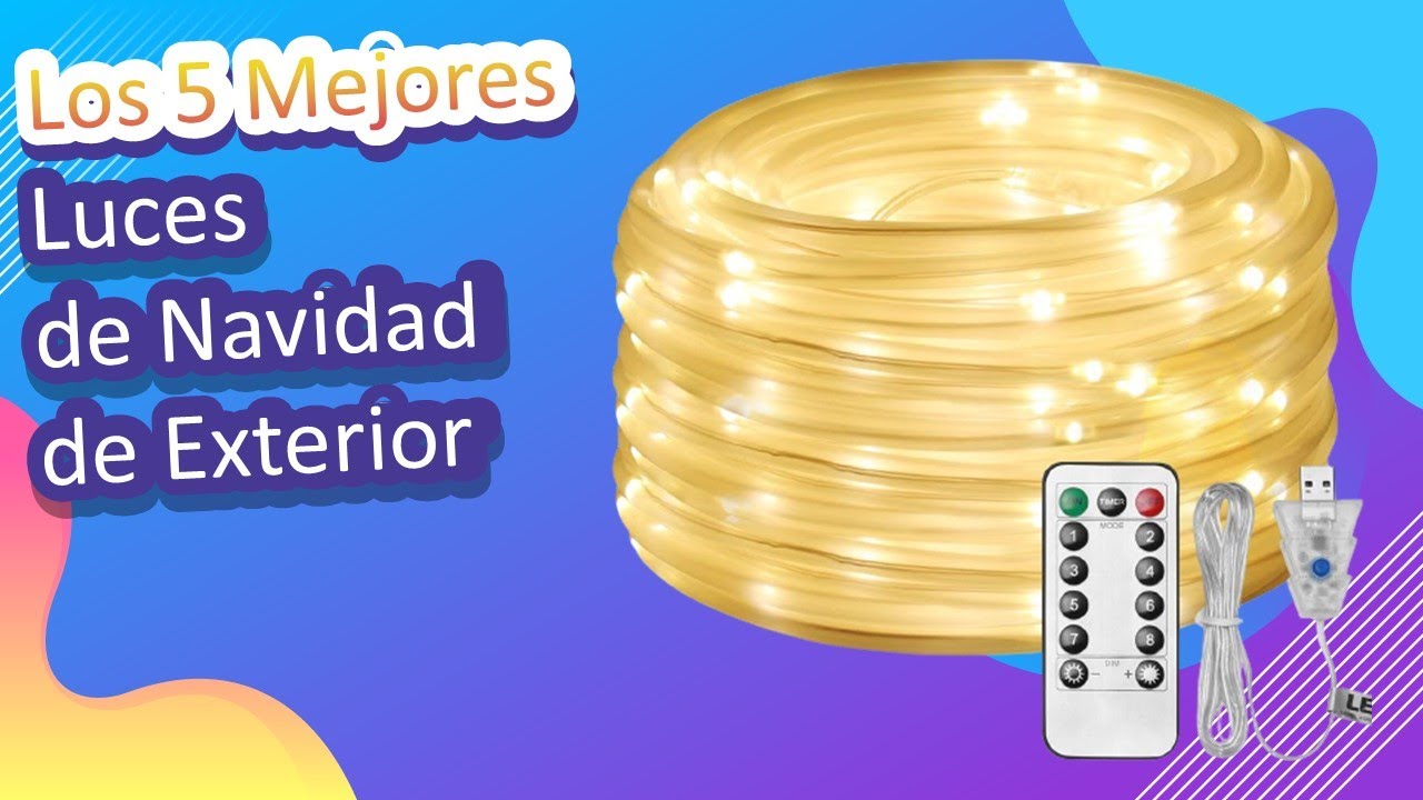 Los 5 Mejores Luces de Navidad de Exterior 2022