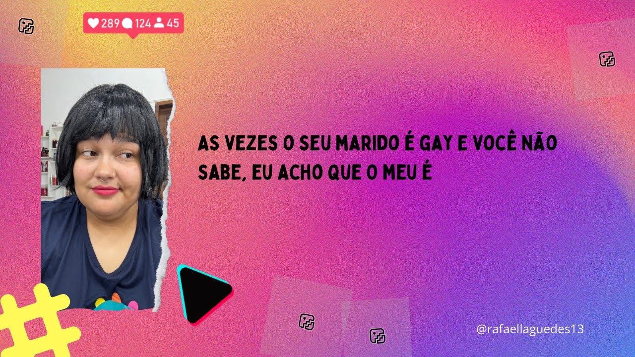 As vezes o seu marido &eacute; gay E voc&ecirc; n&atilde;o sabe, eu acho que O meu &eacute; #fofocas #fouryou  #viral 
