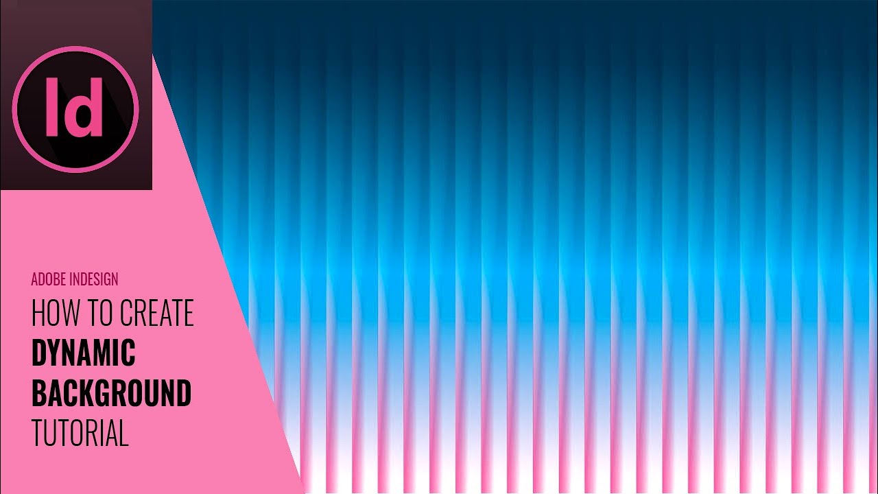 Create Abstract Modern Dynamic Background in Adobe Indesign