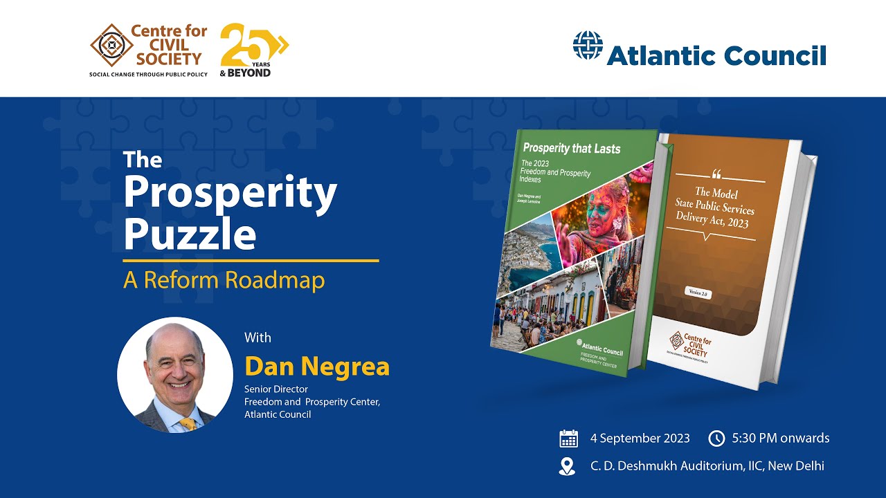 The Prosperity Puzzle: A Reform Roadmap: Mr Dan Negrea