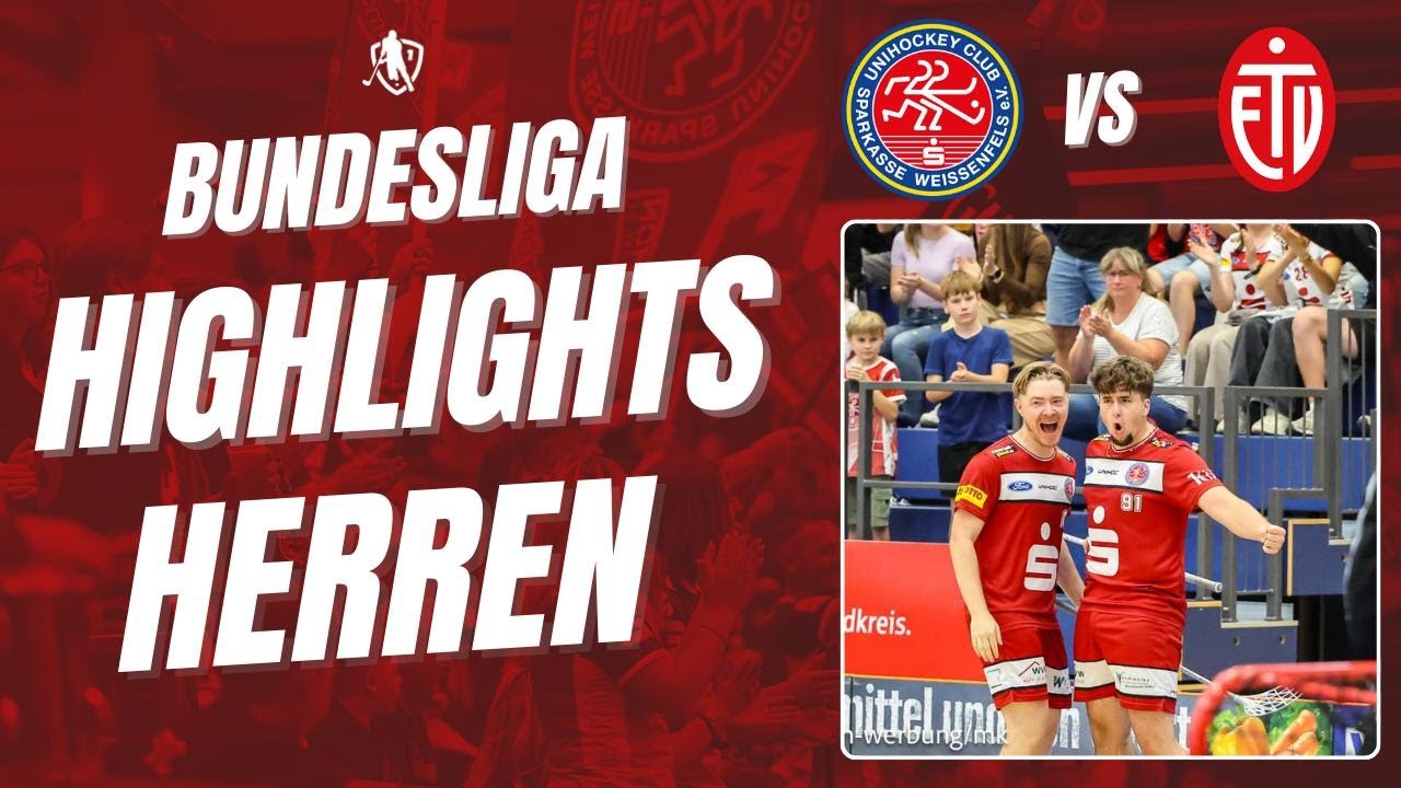 1. Spieltag Saison 2025/2026 UHC Sparkasse Weißenfels vs. ETV Hamburg Highlights