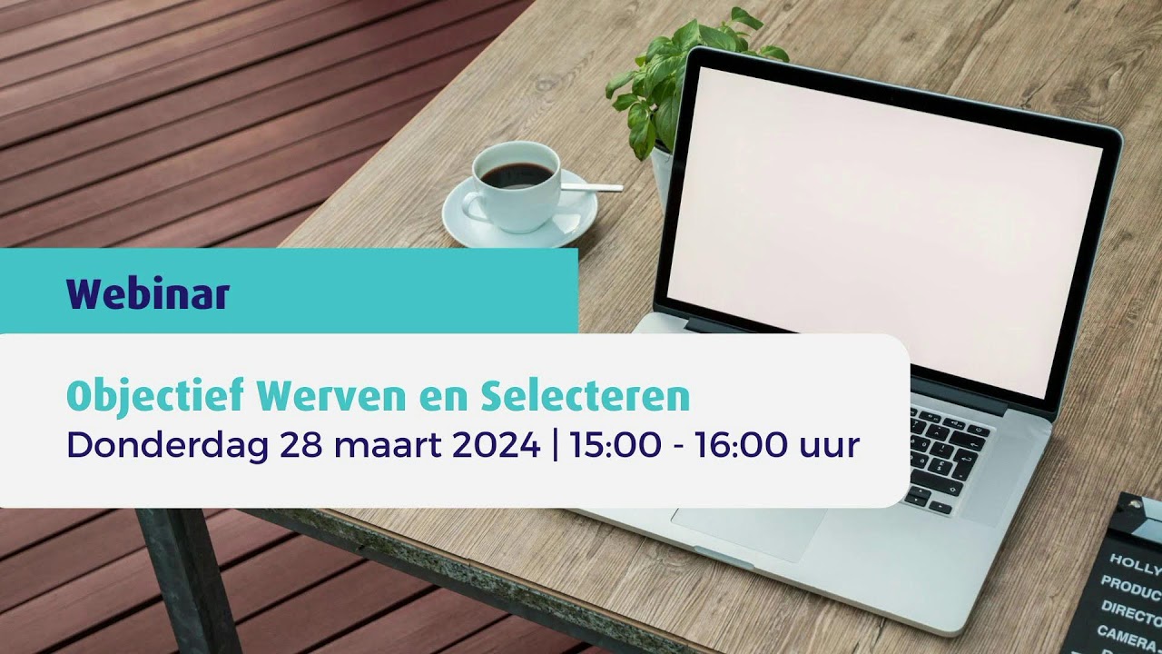 Webinar Objectieve Werving en Selectie - SER Diversiteit in Bedrijf en Movisie