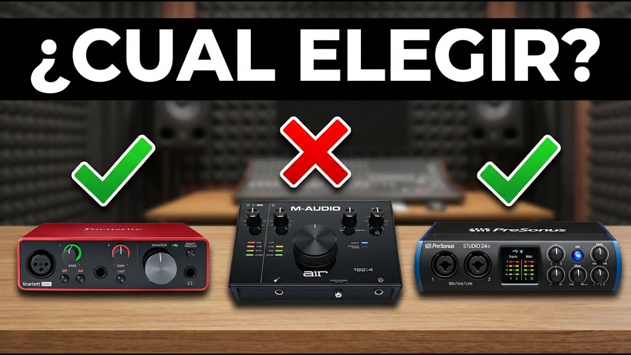 ✅ Las 5 MEJORES INTERFACES de AUDIO para GUITARRA 2026 | INTERFACES de AUDIO AMAZON Baratas