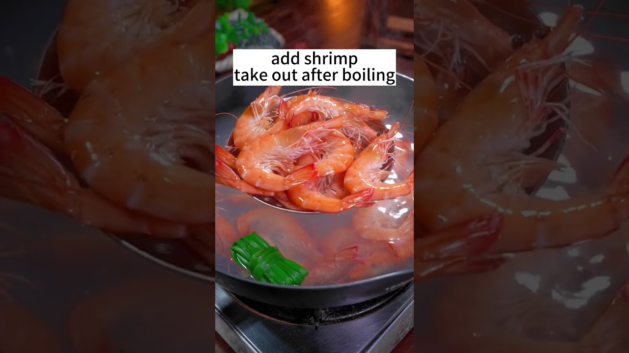 Chinese Boiled Shrimp with Hot Dipping Sauce recipe  #dippingsauce   #easyrecipe     #cooking