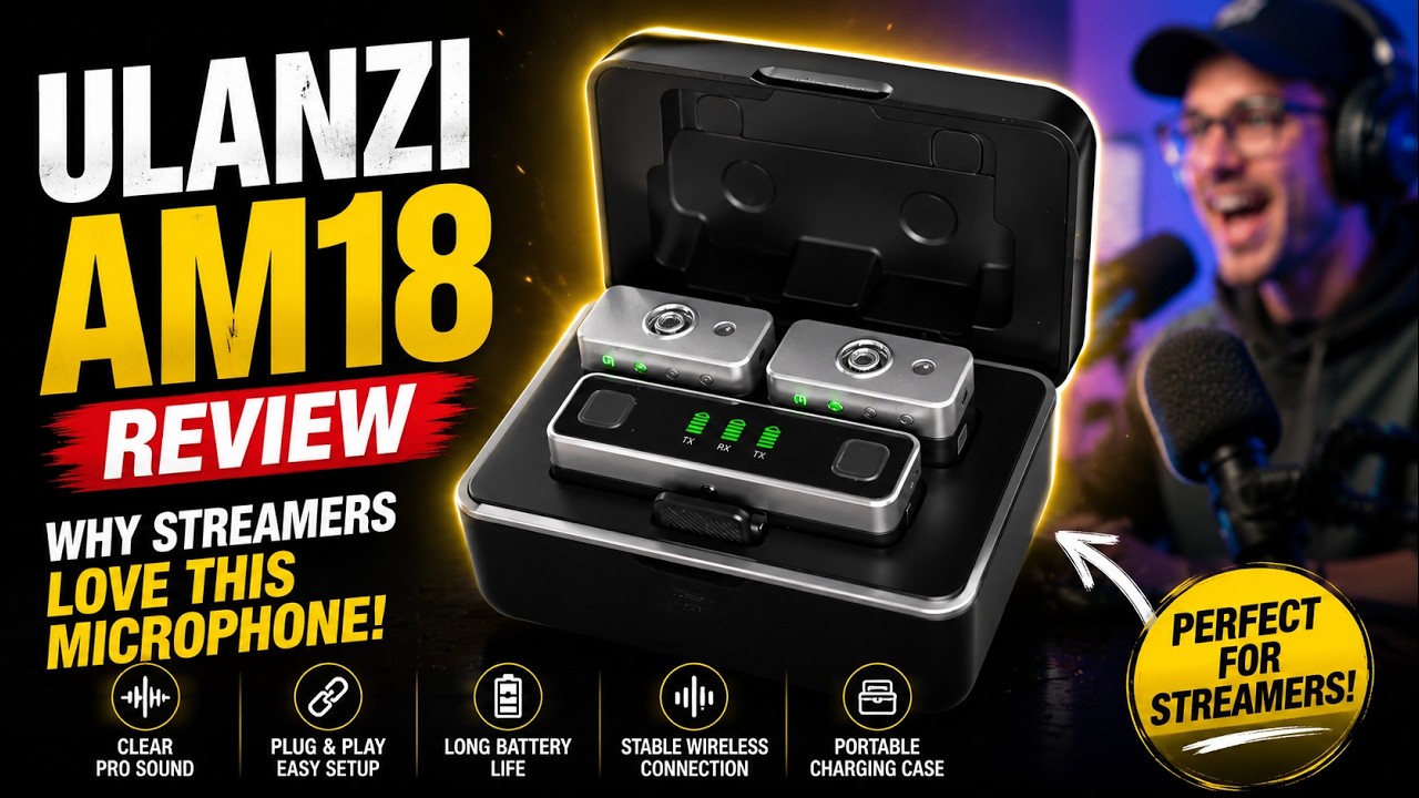 Why is EVERYONE buying this Wireless Microphone? Ulanzi AM18