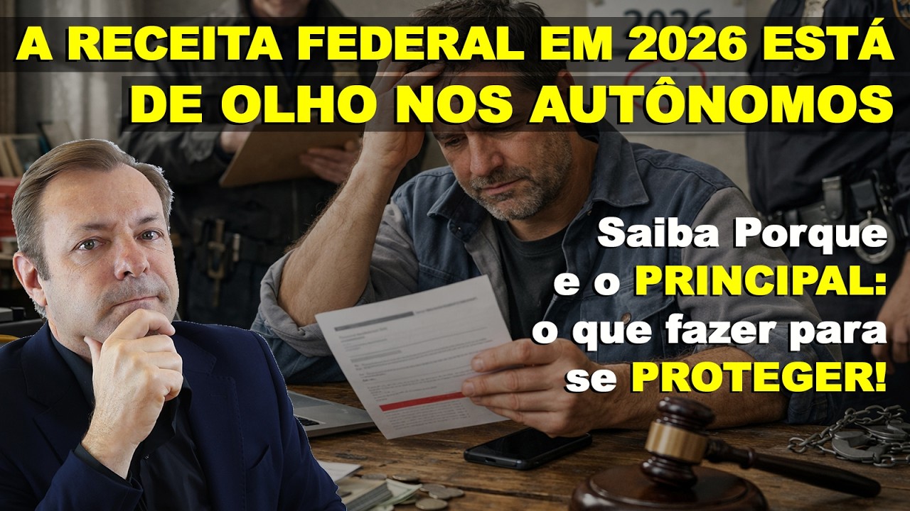AUTÔNOMOS CUIDADO! A Receita Federal quer te MULTAR!