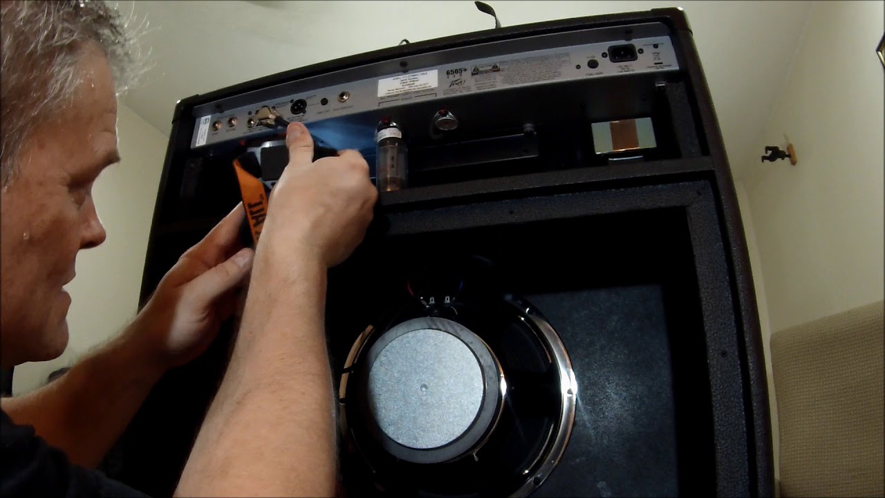 Peavey 6505+ Tube Swap: Steps for Changing the Power and Preamp Tubes