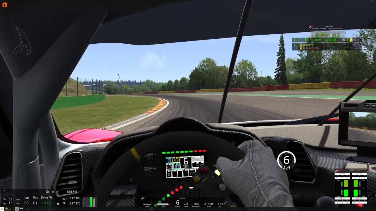 Assetto Corsa Ferrari 458 GT2 SPA @ hotlap + setup 2.17.151