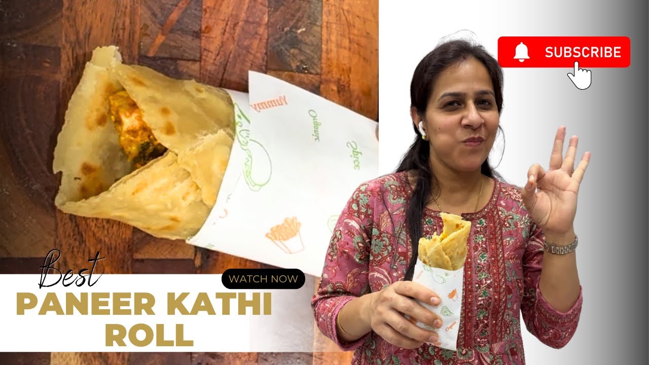 Paneer Kathi Roll Recipe | Easy Street Style Roll | Perfect for Kids’ Lunch Box