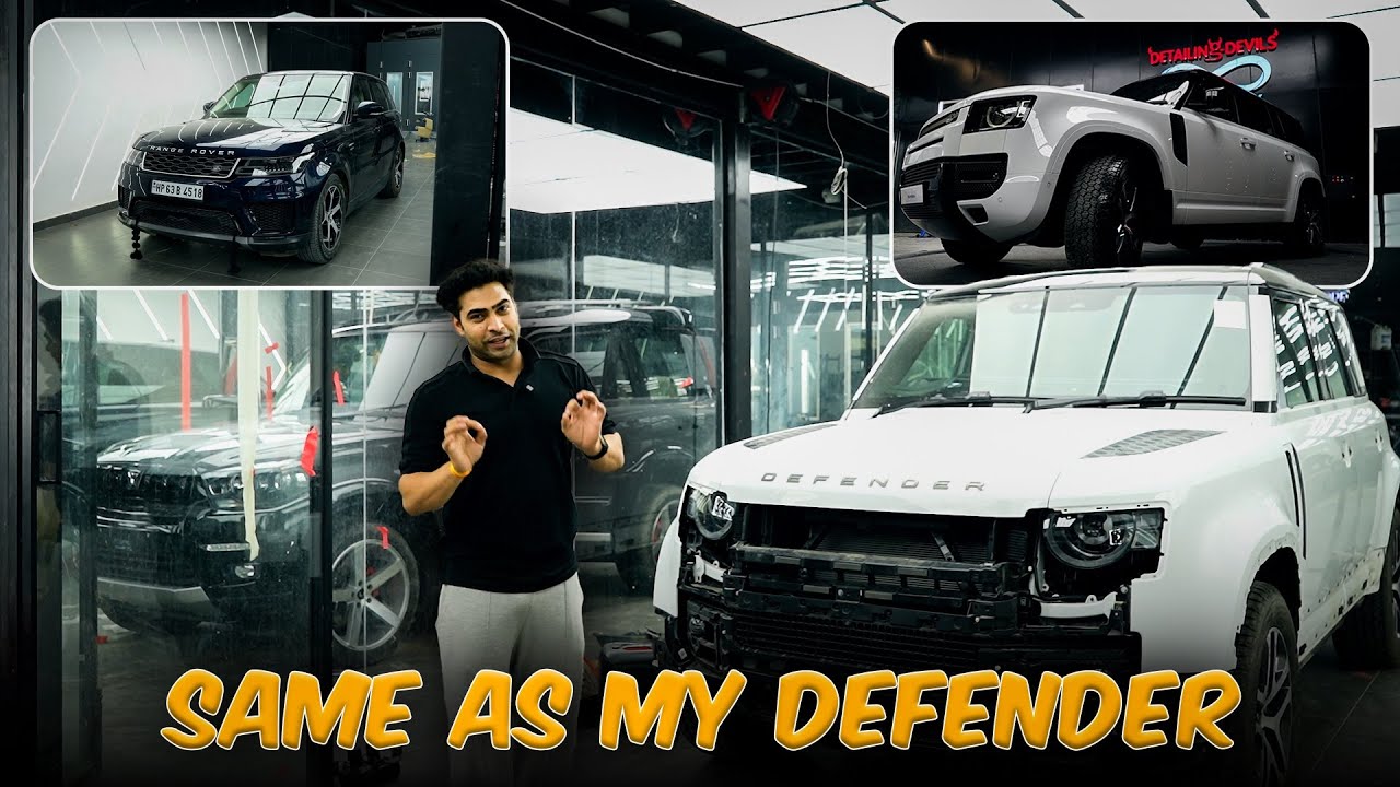 Same As 0008 Defender🥵 Customer Made us Do this😍😍 - Infinity Detailing Devil 