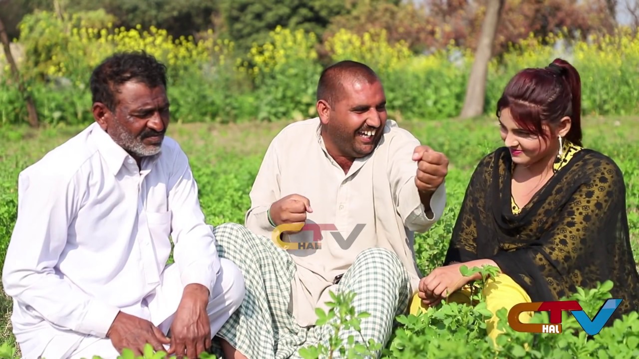 Kissan #Airport Helmet Aur Anam New Punjabi Comedy | Funny Video 2020 | Chal TV