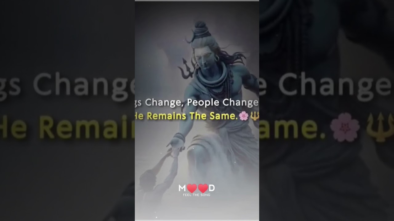 Things change, people change but Baba remains the same❤️ #shivbhakt#harharmahadevॐ📿🔱⚖️🙏