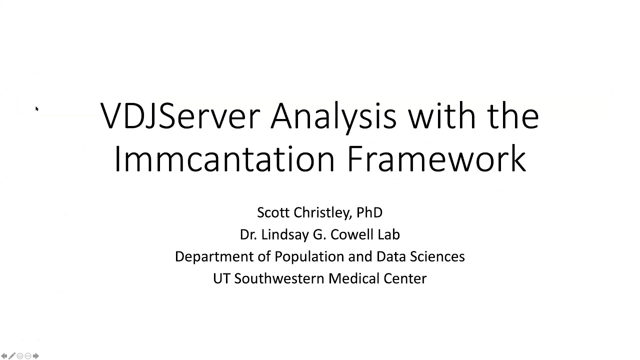 VDJServer Analysis with the Immcantation Framework