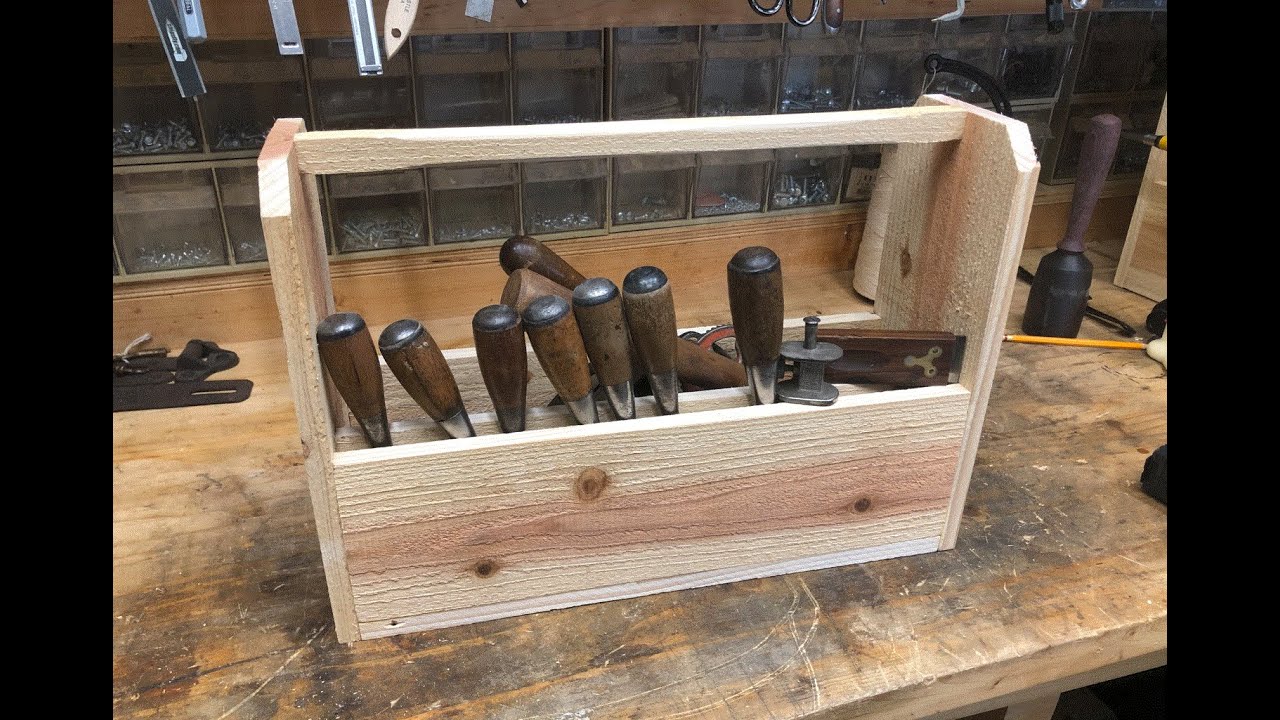 5$ Wood Tote