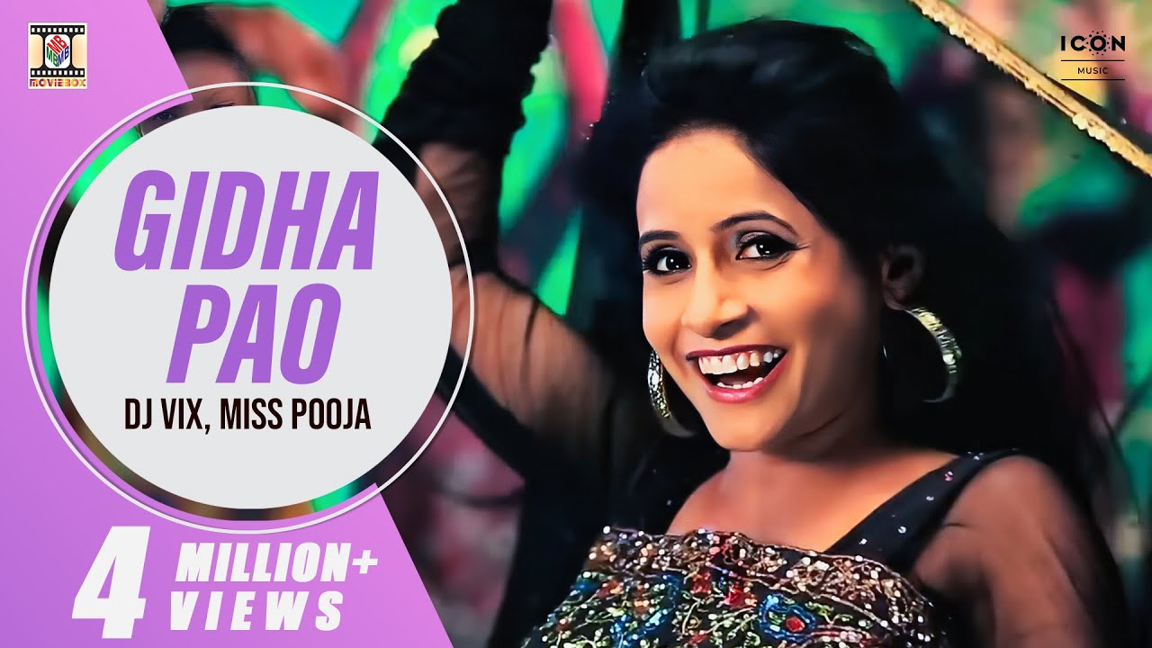GIDHA PAO | OFFICIAL VIDEO | DJ VIX & MISS POOJA | Best Punjabi Old Songs