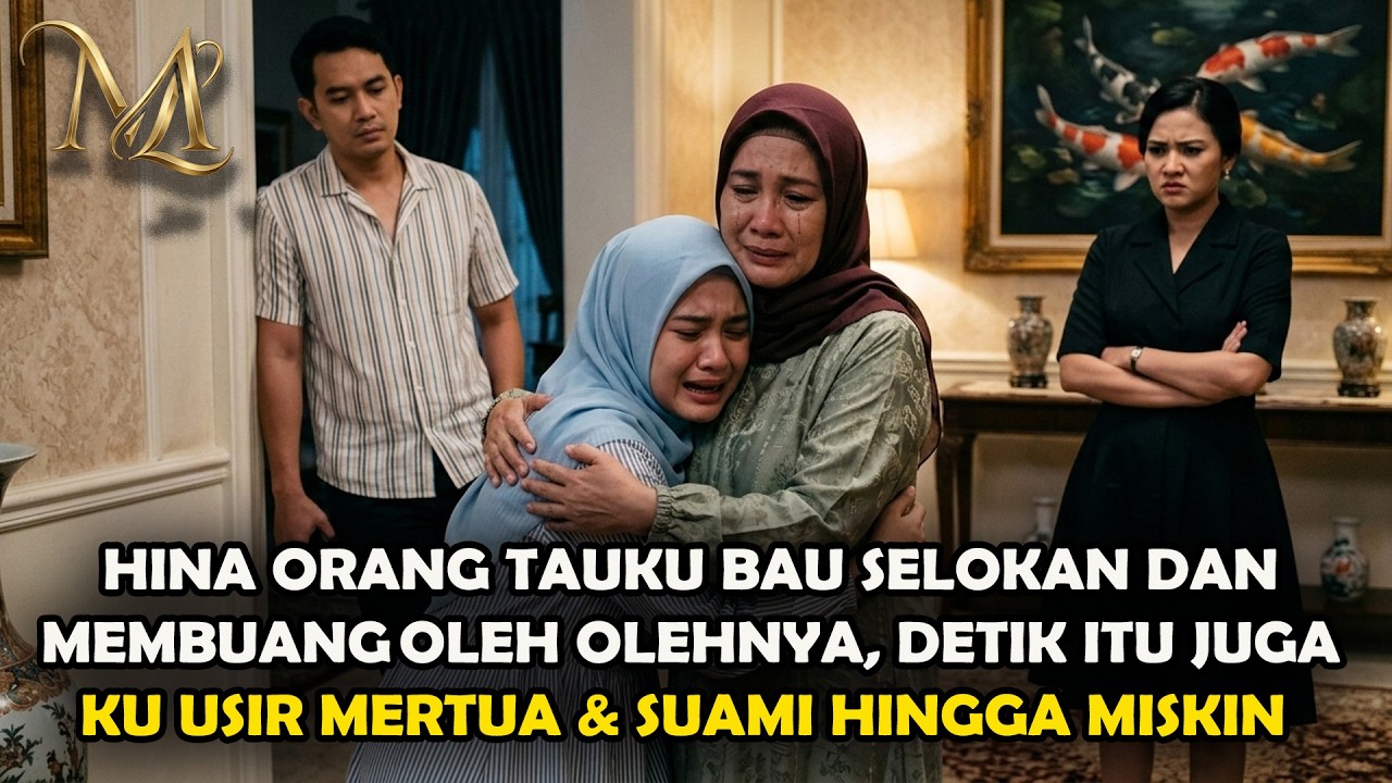 IBUKU DIHINA BAU SELOKAN OLEH MERTUA !! & MEMBUANG OLEH OLEHNYA, KU USIR DIA #drama #novelromantis