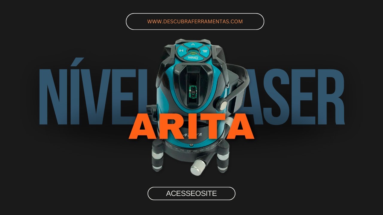 NIVEL A LASER ARITA 5 LINHAS 3° PARTE FINAL