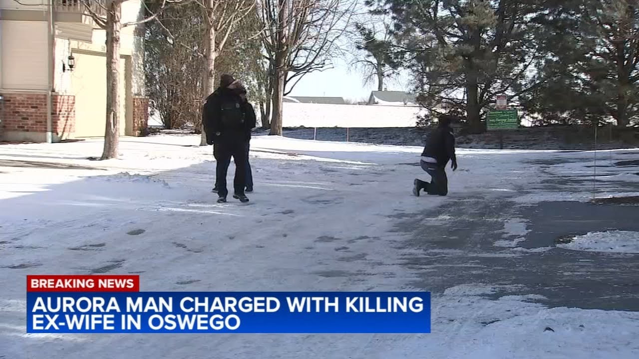 Aurora man charged with stabbing ex-wife to death, home invasion in Oswego, police say