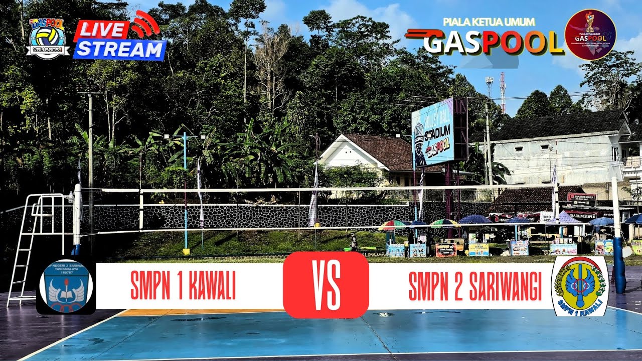 PIALA KETUM GASPOOL | SMPN 1 KAWALI VS SMPN 2 SARIWANGI | LIVE STADIUM  ACADEMY GASPOOL