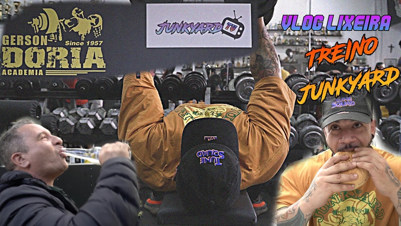 UPPER BODY NA GERSON DORIA, ALCIONE E DORIA BURGER! VLOG LIXEIRA