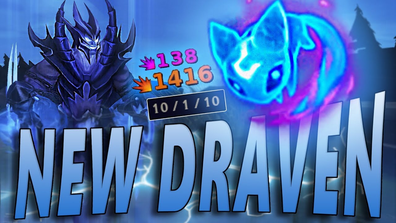 NEW DRAVEN RUNES ARE BROKEN IN SEASON 8 | INSANE AERY 1 SHOT | League of Legends