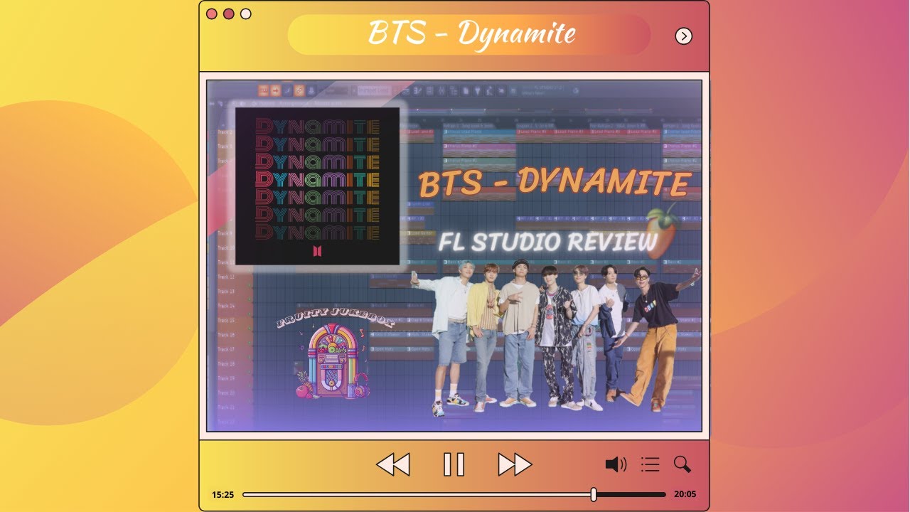 BTS - Dynamite (FL Studio Review) | Instrumental 🕺