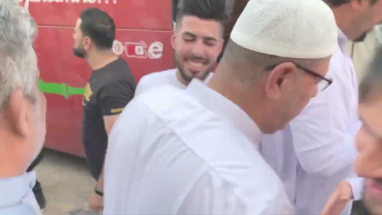 استقبال الحاج دعبول و ولده الحاج هاني بعد اكمال مناسك الحج| تصوير ومونتأج عباس فاضل