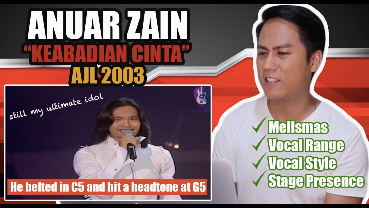 Anuar Zain - Keabadian Cinta (Live in AJL 2003) | REACTION