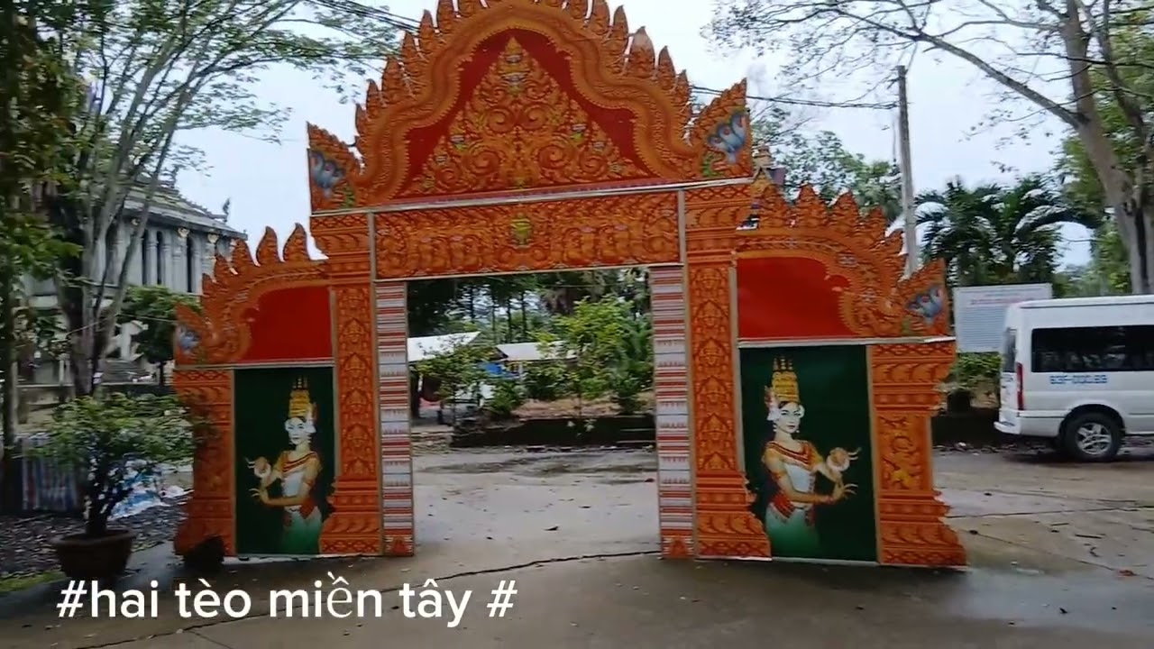 Hôm nay đi chùa sóc thum tỉnh bình phước, lễ dan y kathina 