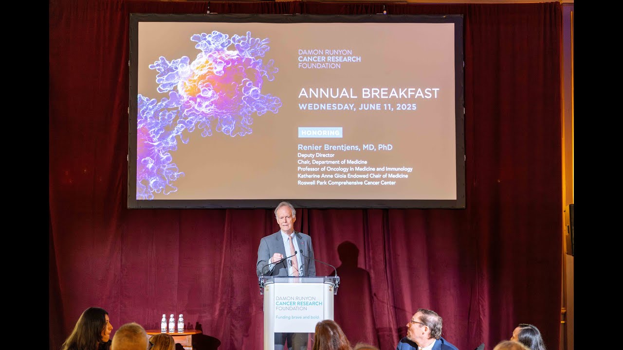 Nobel Laureate and Damon Runyon Board Member William G. Kaelin, MD, addresses the threat to science