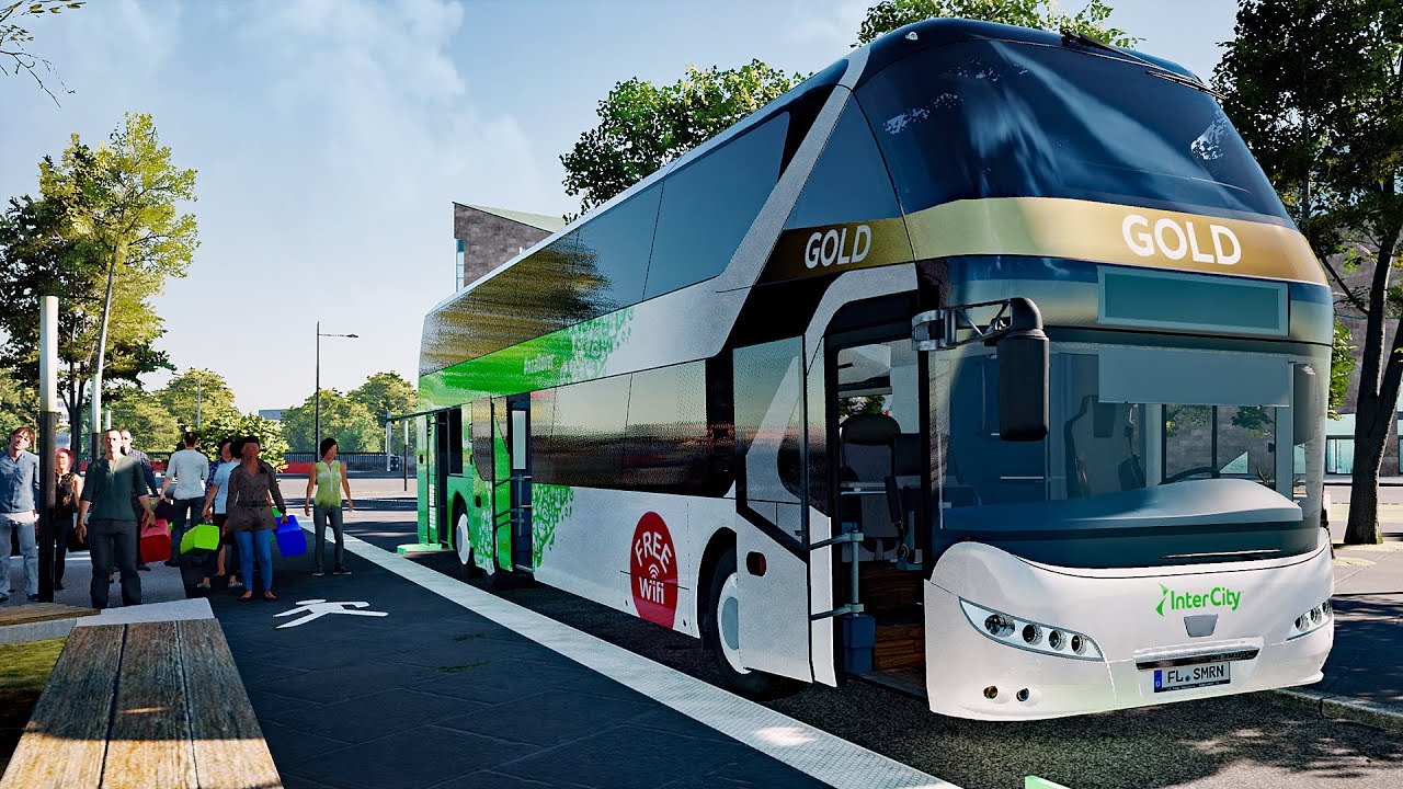 Fernbus Simulator - Neoplan Skyliner ! ! ! GAMEPLAY ! ! !